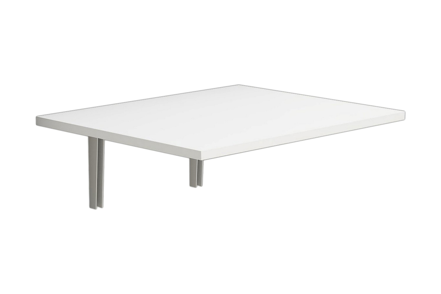 Taitettava Pöytä Cunninghan 50 cm - Valkoinen
