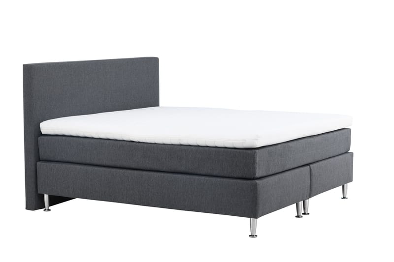 Toledo Sänkypaketti Jenkkisänky 180x200 cm - Tummanharmaa - Huonekalut - Sänky - Jenkkisängyt