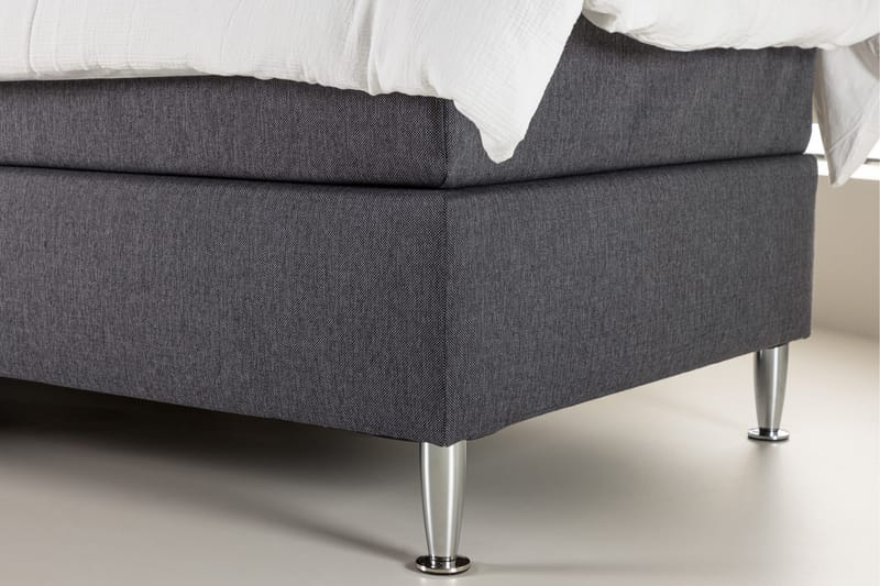 Toledo Sänkypaketti Jenkkisänky 90x200 cm - Tummanharmaa - Huonekalut - Sänky - Jenkkisängyt