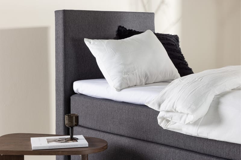 Toledo Sänkypaketti Jenkkisänky 90x200 cm - Tummanharmaa - Huonekalut - Sänky - Jenkkisängyt