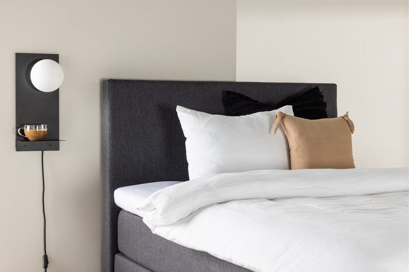 Toledo Sänkypaketti Jenkkisänky 120x200 cm - Tummanharmaa - Huonekalut - Sänky - Jenkkisängyt