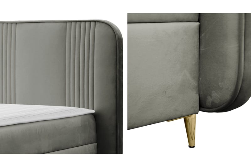 Alani Sänkypaketti Jenkkisänky 140x200 cm - Sininen - Huonekalut - Sänky - Sängyt säilytystilalla