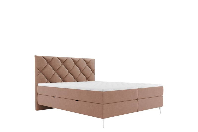 Alasia Sänkypaketti Jenkkisänky 160x200 cm - Ruskea - Huonekalut - Sänky - Sängyt säilytystilalla