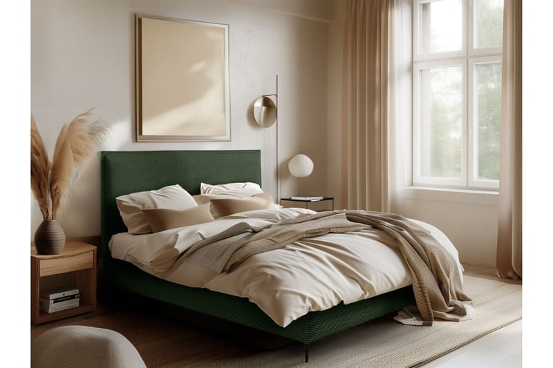 Alaudin Sängynrunko 140x200 cm - Vihreä - Huonekalut - Sänky - Sänkykehikot & sängynrungot
