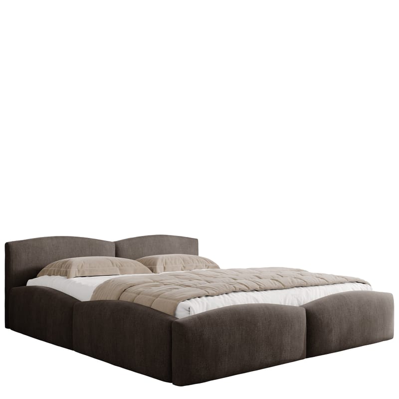 Aldrosen sängynrunko säilytystilalla 180x200 cm - ruskea - Huonekalut - Sänky - Sänkykehikot & sängynrungot