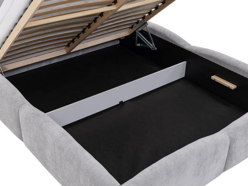 Aldrosen sängynrunko säilytystilalla 180x200 cm - ruskea - Huonekalut - Sänky - Sänkykehikot & sängynrungot