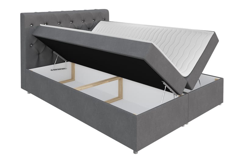 Alida Sänkypaketti Kontinentalsänky 180x200 cm - Punainen - Huonekalut - Sänky - Sängyt säilytystilalla