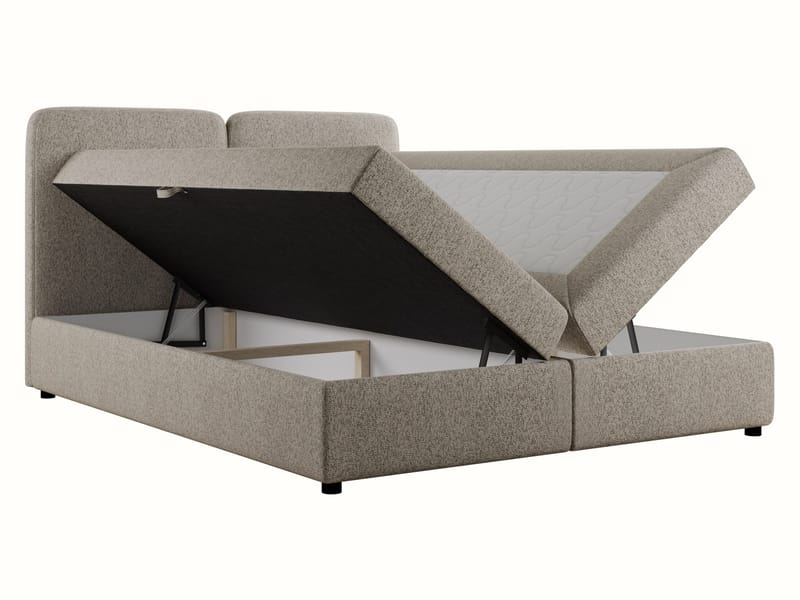 Allgunnen Sänkypaketti Kontinenttisänky 140x200 cm - Beige - Huonekalut - Sänky - Jenkkisängyt