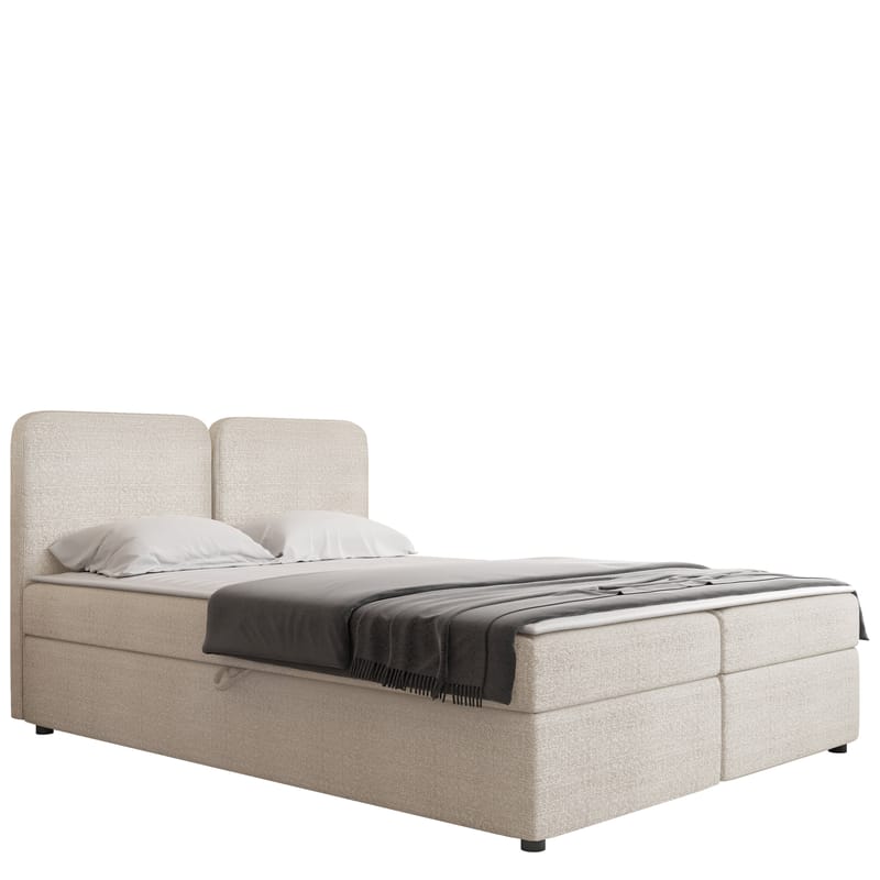 Allgunnen Sänkypaketti Kontinenttisänky 140x200 cm - Beige - Huonekalut - Sänky - Jenkkisängyt