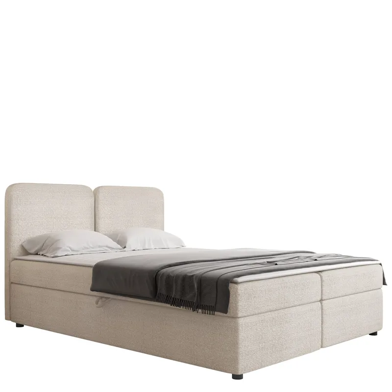 Allgunnen Sänkypaketti Kontinenttisänky 140x200 cm - Beige - Huonekalut - Sänky - Jenkkisängyt