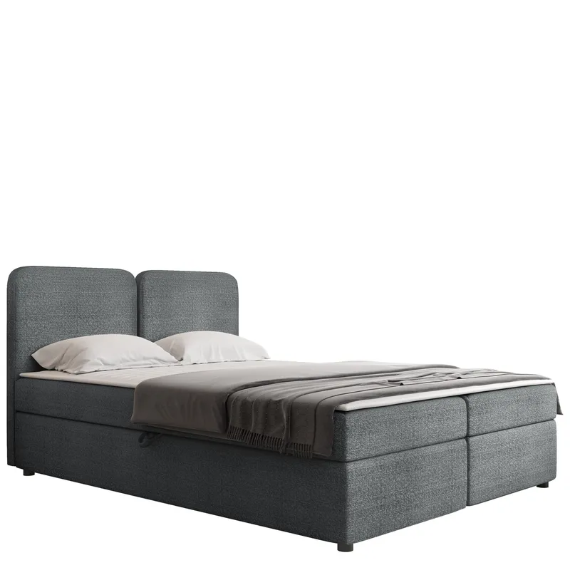 Allgunnen Sänkypaketti Kontinenttisänky 140x200 cm, Harmaa