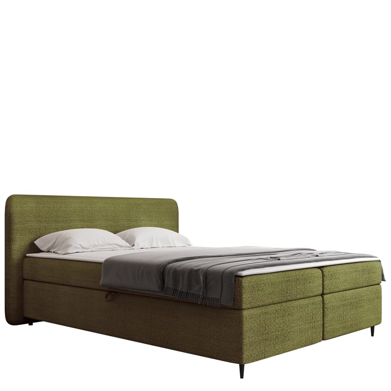 Allgunnen Sänkypaketti Kontinenttisänky 140x200 cm - Vihreä - Huonekalut - Sänky - Jenkkisängyt