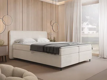 Allgunnen Sänkypaketti Kontinenttisänky 160x200 cm - Beige - Huonekalut - Sänky - Jenkkisängyt