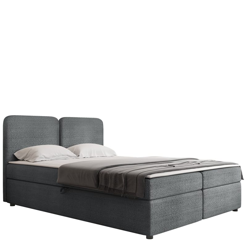 Allgunnen Sänkypaketti Kontinenttisänky 160x200 cm, Harmaa