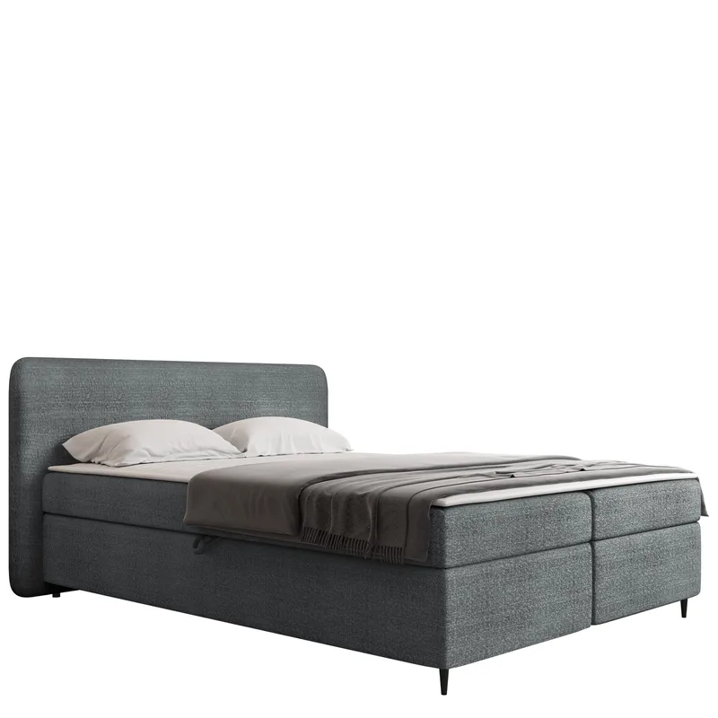 Allgunnen Sänkypaketti Kontinenttisänky 180x200 cm - Harmaa - Huonekalut - Sänky - Jenkkisängyt