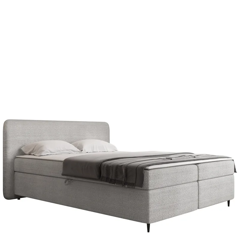 Allgunnen Sänkypaketti Kontinenttisänky 180x200 cm - Harmaa - Huonekalut - Sänky - Jenkkisängyt