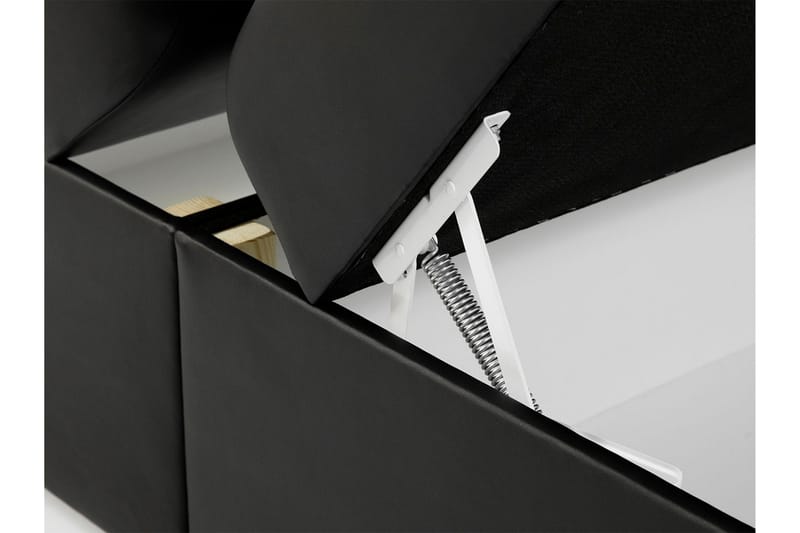 Alvik Sängpaketti Kontinentalsänky 140x200 cm - Valkoinen - Huonekalut - Sänky - Sängyt säilytystilalla