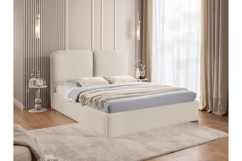 Arondel Säilytyssänky - Beige - Huonekalut - Sänky - Sängyt säilytystilalla
