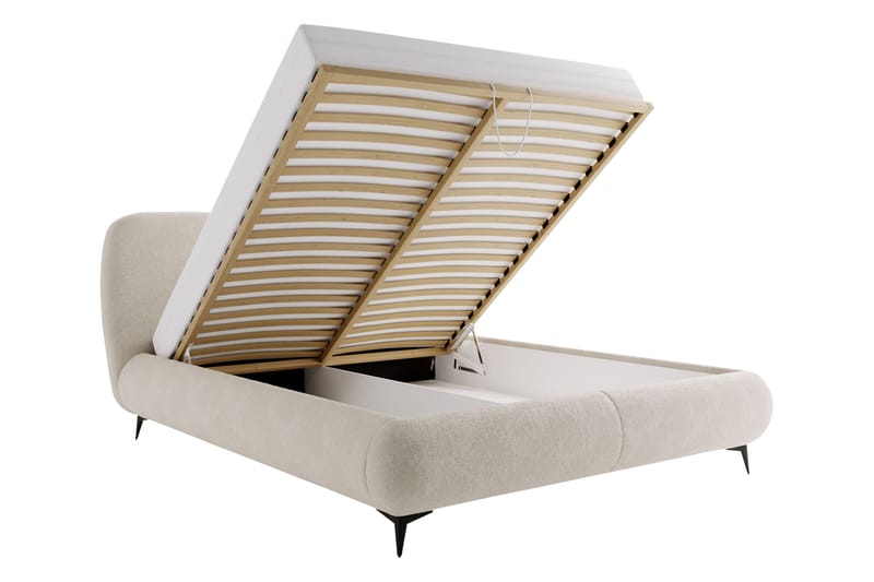 Arondel Säilytyssänky - Beige - Huonekalut - Sänky - Sängyt säilytystilalla