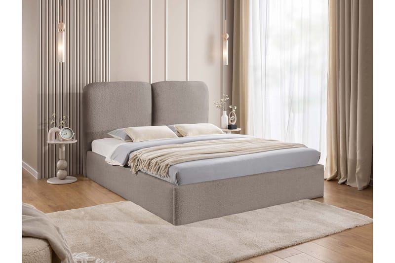 Arondel Säilytyssänky - Harmaa - Huonekalut - Sänky - Sänkykehikot & sängynrungot