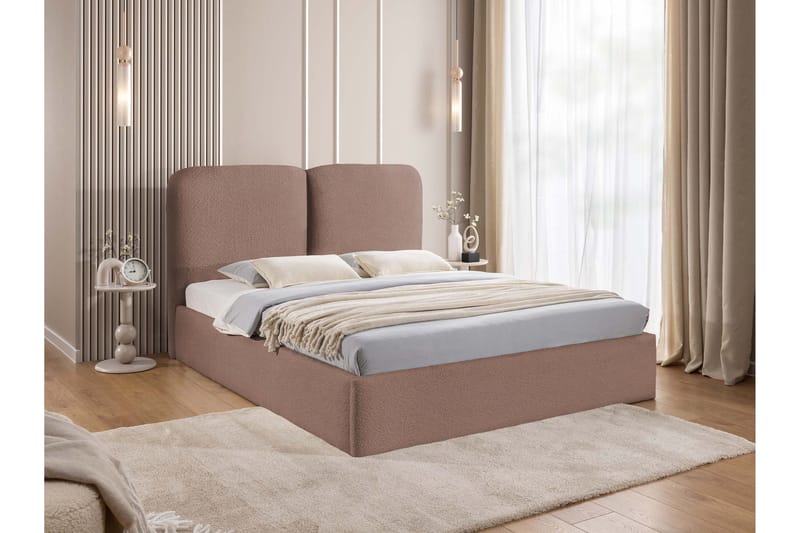 Arondel Säilytyssänky - Vaaleanpunainen - Huonekalut - Sänky - Sänkykehikot & sängynrungot