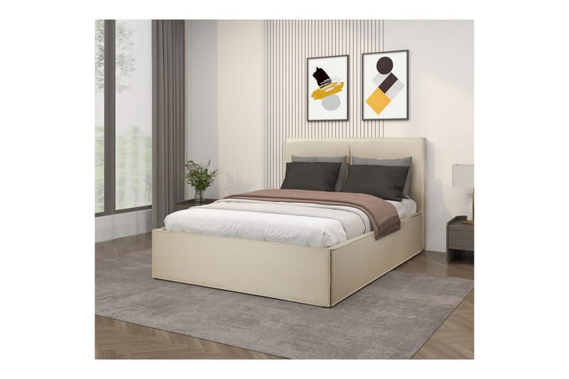 Avignon Sängynrunko 140x200 cm - Valkoinen - Huonekalut - Sänky - Sänkykehikot & sängynrungot