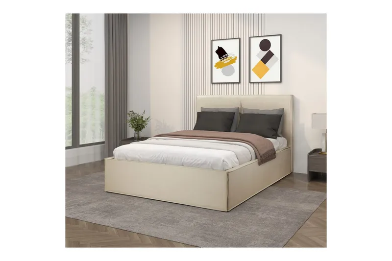 Avignon Sängynrunko 140x200 cm - Valkoinen - Huonekalut - Sänky - Sänkykehikot & sängynrungot