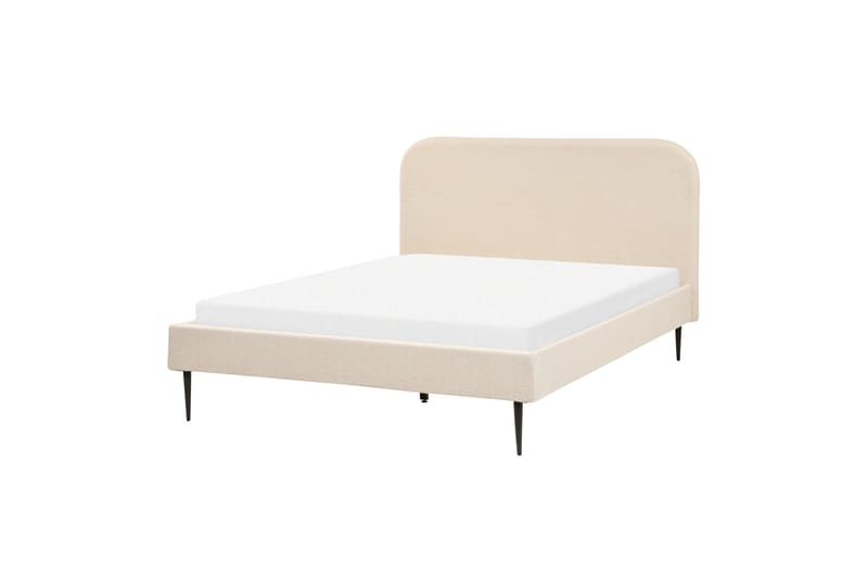 Baako Sänkykehys 140x200 cm - Beige/Musta - Huonekalut - Sänky - Sänkykehikot & sängynrungot