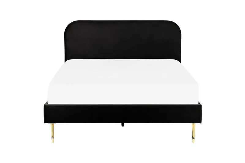 Baako Sänkykehys 140x200 cm, Musta/Kulta