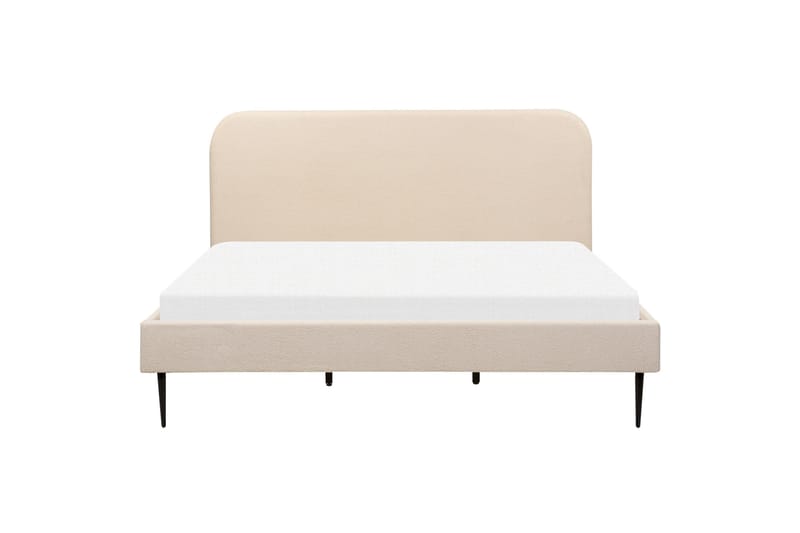 Baako Sänkykehys 180x200 cm - Beige/Musta - Huonekalut - Sänky - Sänkykehikot & sängynrungot