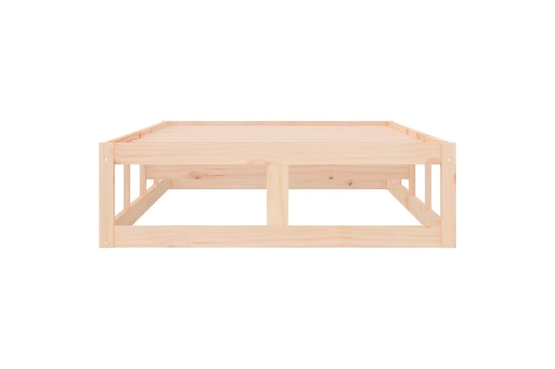 beBasic Sängynrunko 100x200 cm täysi puu - Ruskea - Huonekalut - Sänky - Sänkykehikot & sängynrungot