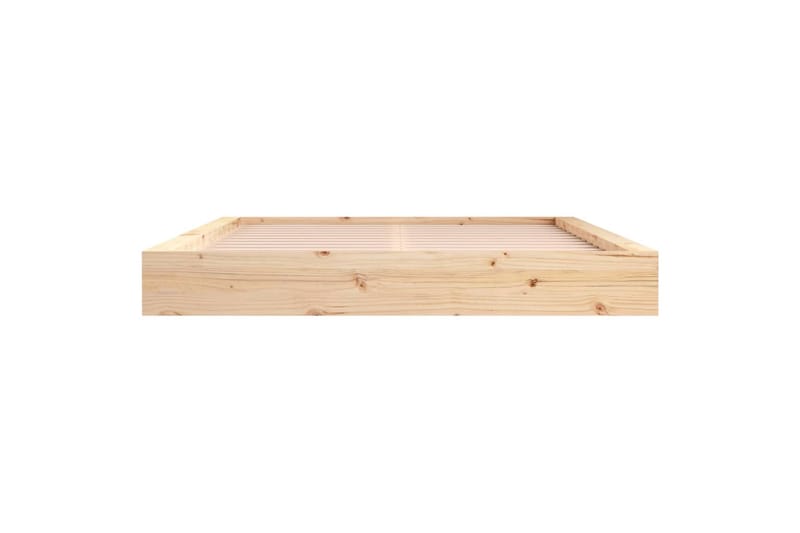 beBasic Sängynrunko 120x200 cm täysi puu - Ruskea - Huonekalut - Sänky - Sänkykehikot & sängynrungot