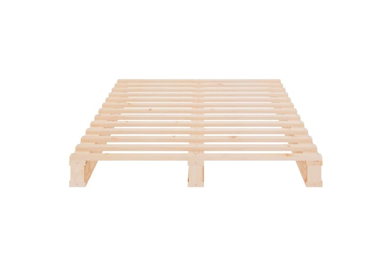 beBasic Sängynrunko 75x190 cm täysi mänty 2FT6 Small Single - Ruskea - Huonekalut - Sänky - Sänkykehikot & sängynrungot