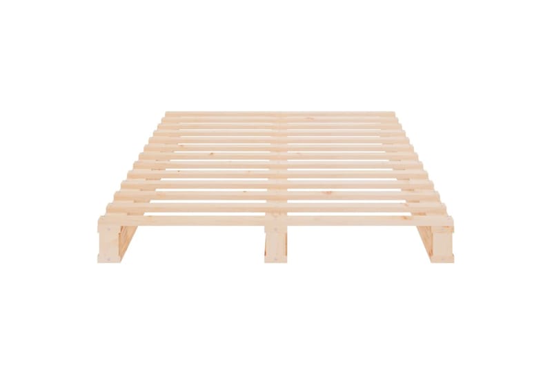 beBasic Sängynrunko 90x190 cm täysi mänty 3FT Single - Ruskea - Huonekalut - Sänky - Sänkykehikot & sängynrungot