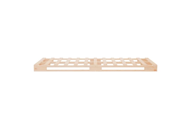 beBasic Sängynrunko 90x190 cm täysi mänty 3FT Single - Ruskea - Huonekalut - Sänky - Sänkykehikot & sängynrungot