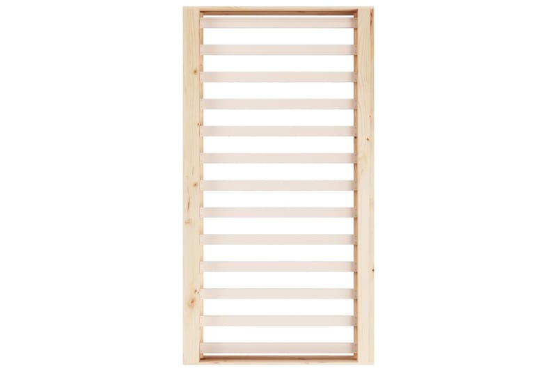 beBasic Sängynrunko 90x200 cm täysi puu - Ruskea - Huonekalut - Sänky - Sänkykehikot & sängynrungot