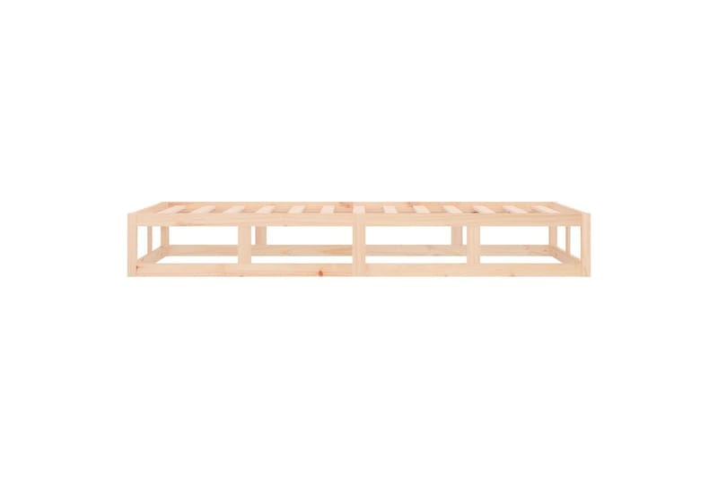 beBasic Sängynrunko 90x200 cm täysi puu - Ruskea - Huonekalut - Sänky - Sänkykehikot & sängynrungot