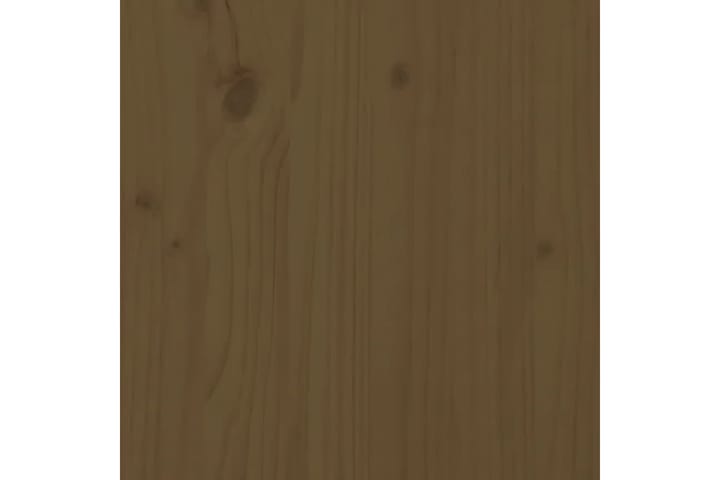 beBasic Sängynrunko hunajanruskea 100x200 cm täysi puu - Ruskea - Sänkykehikot & sängynrungot