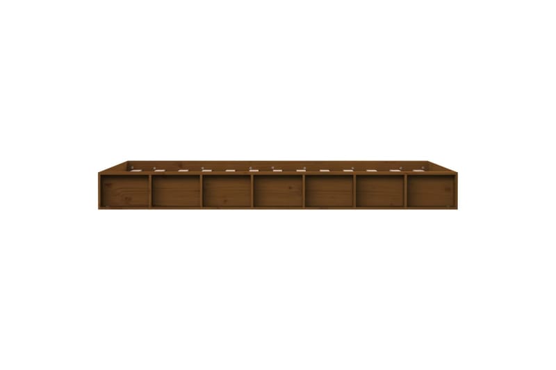beBasic Sängynrunko hunajanruskea 75x190 cm 2FT6 Small Single täysi puu - Ruskea - Huonekalut - Sänky - Sänkykehikot & sängynrungot