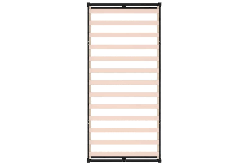 beBasic Sängynrunko musta 100x200 cm täysi puu - Musta - Huonekalut - Sänky - Sänkykehikot & sängynrungot