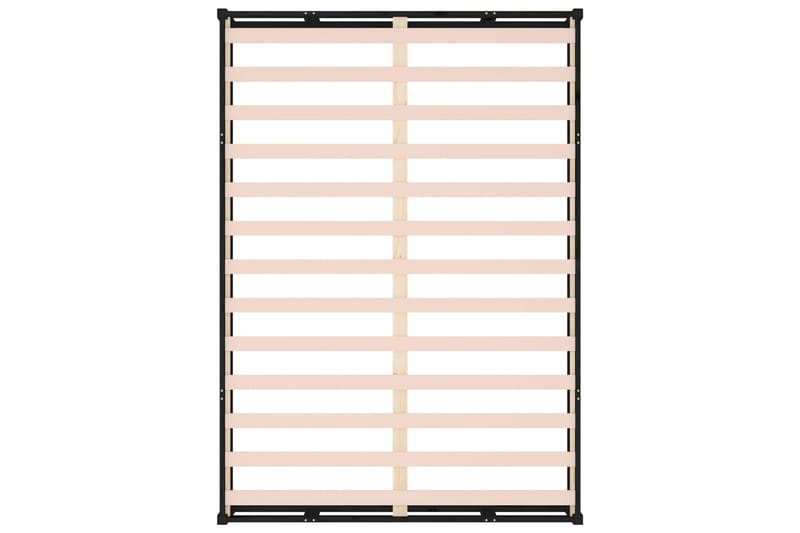 beBasic Sängynrunko musta 180x200 cm 6FT Super King täysi puu - Musta - Huonekalut - Sänky - Sänkykehikot & sängynrungot