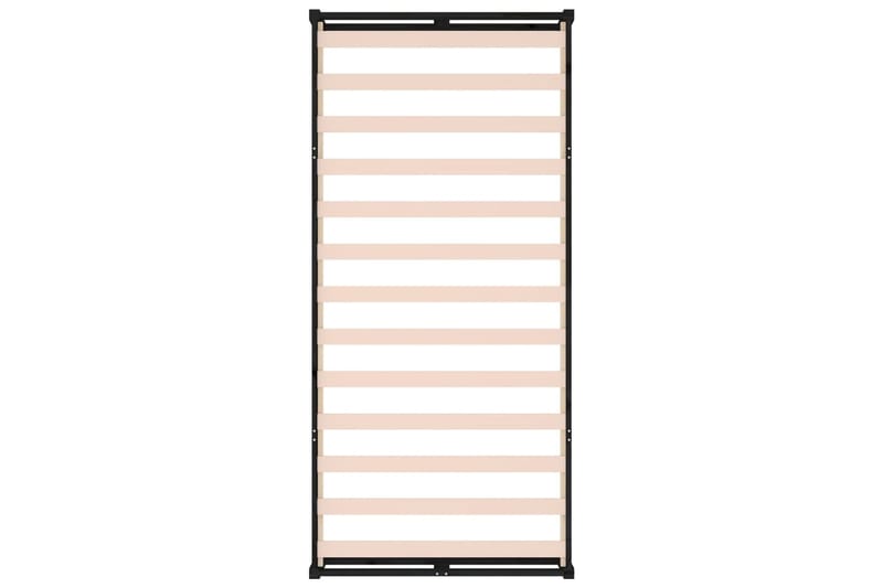 beBasic Sängynrunko musta 75x190 cm 2FT6 Small Single täysi puu - Musta - Huonekalut - Sänky - Sänkykehikot & sängynrungot