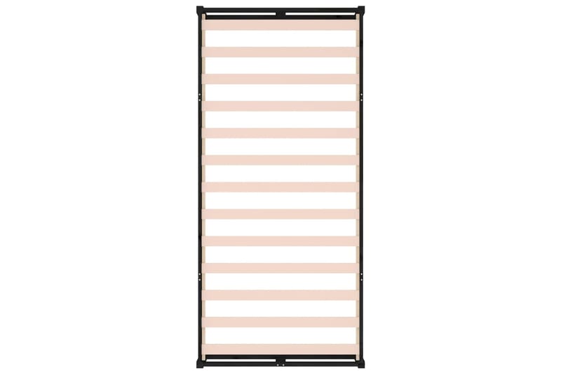 beBasic Sängynrunko musta 90x200 cm täysi puu - Musta - Huonekalut - Sänky - Sänkykehikot & sängynrungot