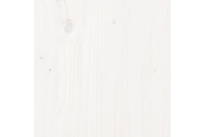 beBasic Sängynrunko valkoinen 100x200 cm täysi puu - Valkoinen - Huonekalut - Sänky - Sänkykehikot & sängynrungot