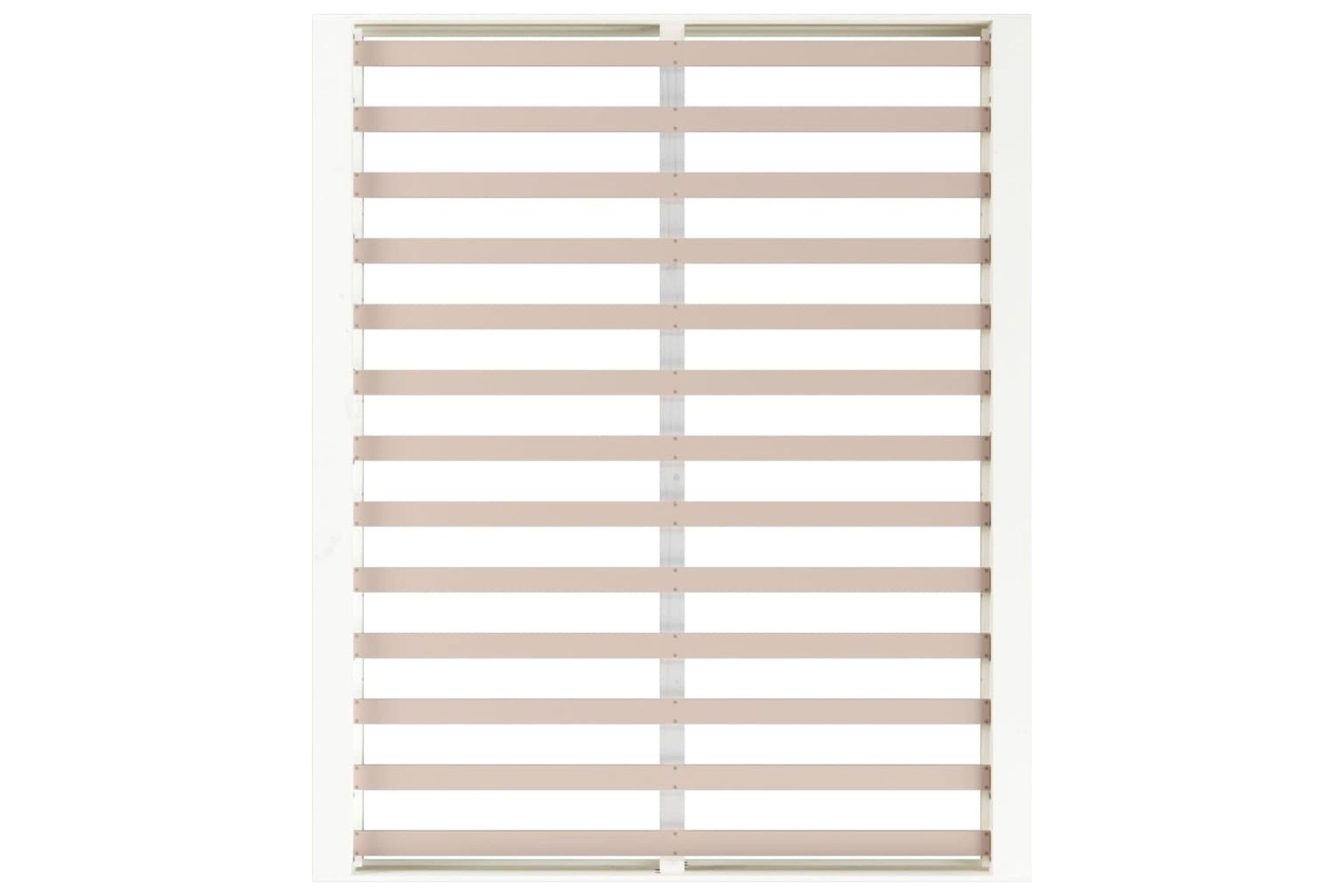 beBasic Sängynrunko valkoinen 120x200 cm täysi puu - Valkoinen - Huonekalut - Sänky - Sänkykehikot & sängynrungot