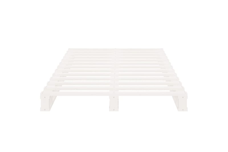 beBasic Sängynrunko valkoinen 75x190 cm täysi mänty 2FT6 Small Single - Valkoinen - Huonekalut - Sänky - Sänkykehikot & sängynrungot