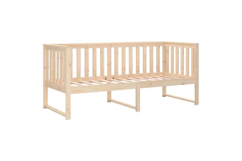 beBasic Sohvasänky 75x190 cm täysi mänty - Ruskea - Huonekalut - Sänky - Sänkykehikot & sängynrungot