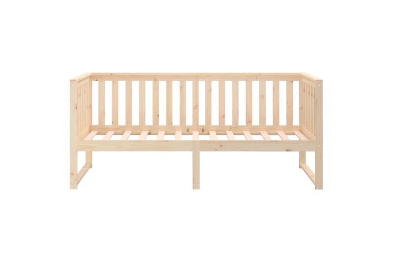 beBasic Sohvasänky 75x190 cm täysi mänty - Ruskea - Huonekalut - Sänky - Sänkykehikot & sängynrungot