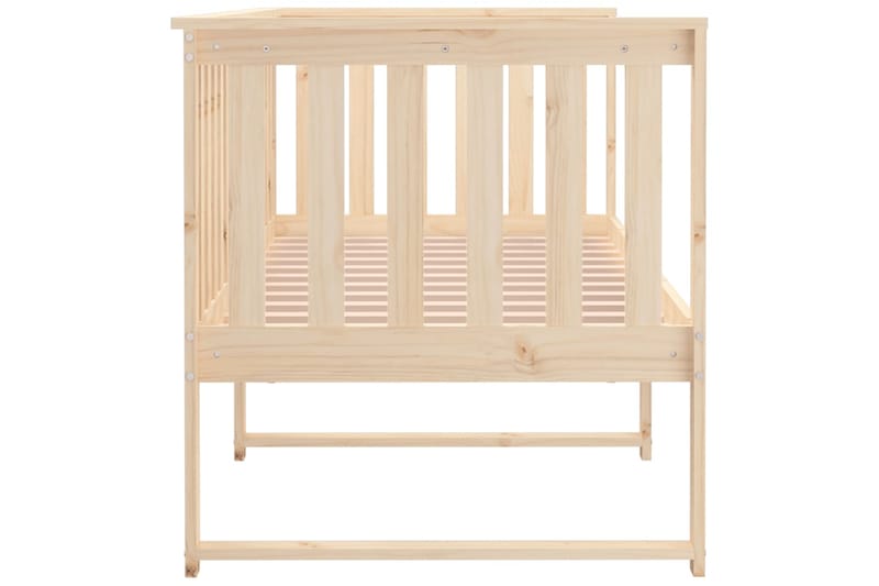 beBasic Sohvasänky 75x190 cm täysi mänty - Ruskea - Huonekalut - Sänky - Sänkykehikot & sängynrungot