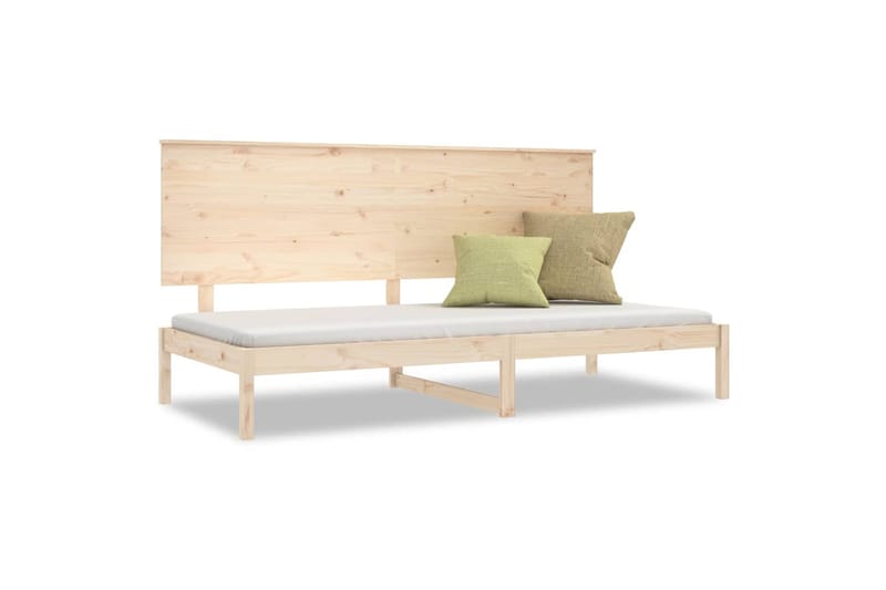beBasic Sohvasänky 80x200 cm täysi mänty - Ruskea - Huonekalut - Sänky - Sänkykehikot & sängynrungot